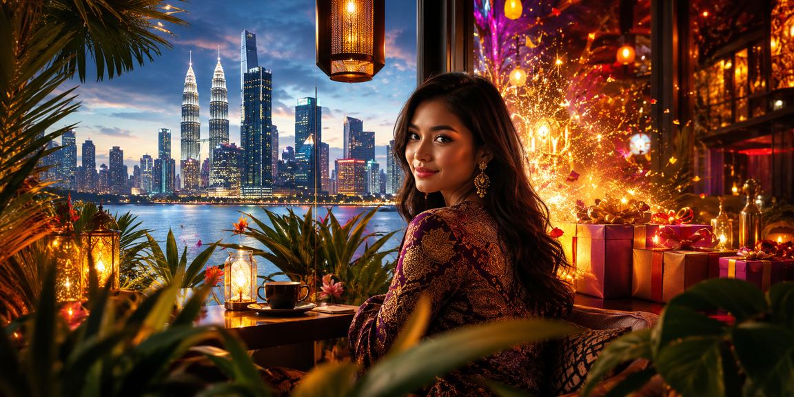 Suasana kasino mewah Kuala Lumpur dengan meja baccarat langsung pn17 yang elegan